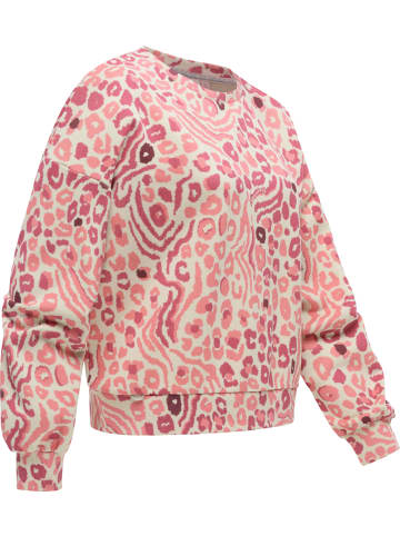 ragwear Sweater Wuss Print in Pink