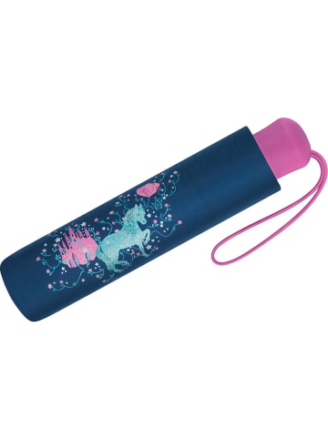Scout Scout Kinder-Taschenschirm mit reflektierendem Streifen Dreamworld Regenschirm