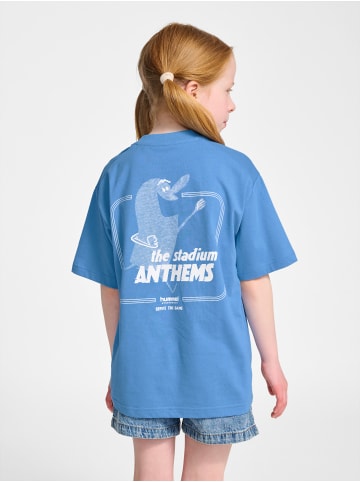 Hummel T-Shirt Hmljr Loose Kinder in LICHEN BLUE