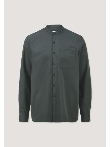 Hessnatur Hemd Regular in fichtengrün