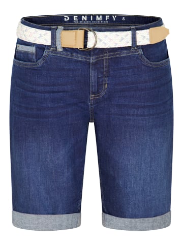 DENIMFY Short DFLena regular/straight in Blau