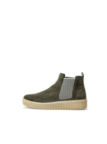 Gabor Fashion Chelsea Boots in grün