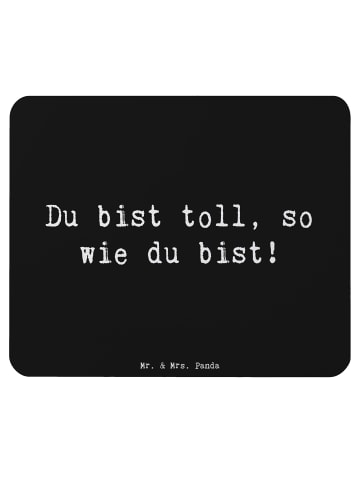 Mr. & Mrs. Panda Mouse Pad Spruch Schulanfang Einzigartig mit Sp... in Schwarz