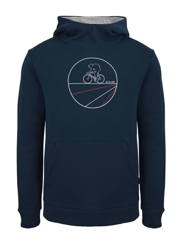 elkline Hoodie Fiets in blueshadow