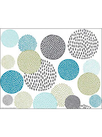 Geda Labels Trinkflasche Skandinavien Design in Blau - 500ml