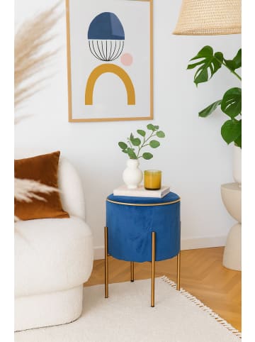 möbel-direkt Sitzpouf Daysi in blau