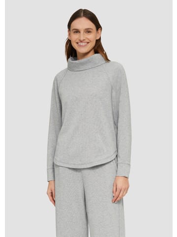 s.Oliver Sweatshirt langarm in Grau