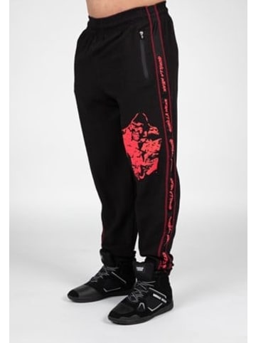 Gorilla Wear Pants - Buffalo old school - Schwarz/Rot