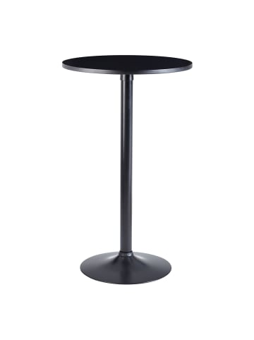 KADIMA DESIGN Design Bartisch Stehtisch Ø 60 cm Metall / Holz