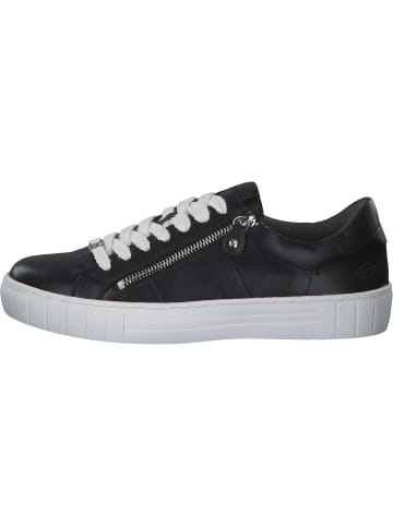 DOCKERS Schnürschuhe in schwarz/weiss