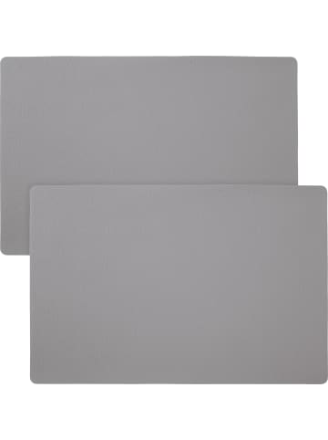 Erwin Müller Tischset 2er-Pack Lagoa in grau