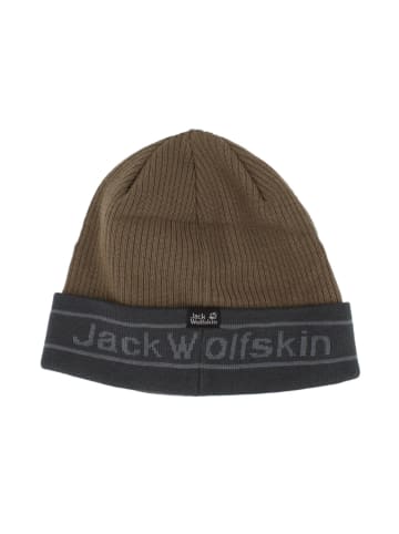 Jack Wolfskin Accessoires Pride Knit Cap Mütze in Braun