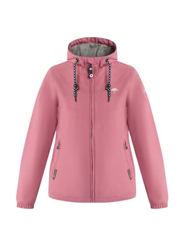 Schmuddelwedda Regenjacke in Himbeerpink Melange