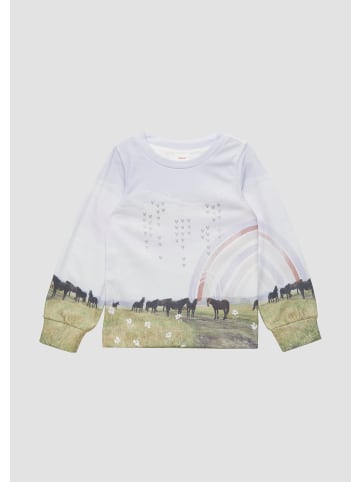 s.Oliver Sweatshirt langarm in Creme