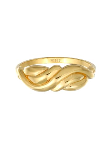 Elli Ring 925 Sterling Silber Boho, Knoten in Gold