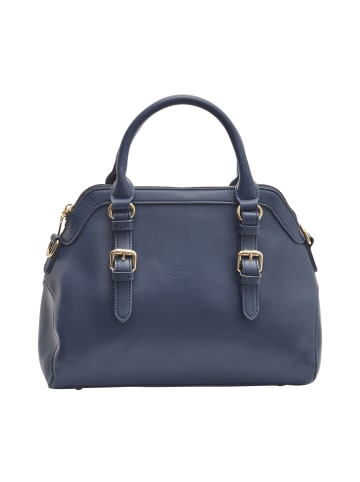 Usha Damen Handtasche in Grau Blau