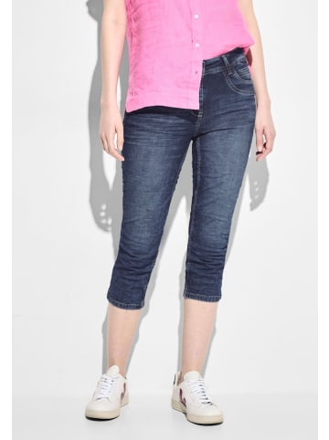 Cecil 3/4 Casual Fit Jeans in Blau