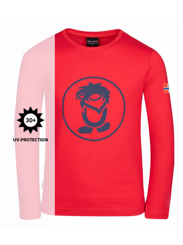 Trollkids Longsleeve "Troll" in Hellrot/Blau