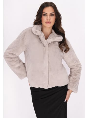 faina Damen Jacke in Steingrau