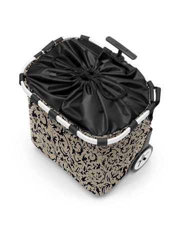 Reisenthel carrycruiser - Einkaufstrolley 47.5 cm (forest gold) in baroque marble