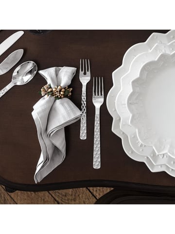 Villeroy & Boch 6er Set Fischbesteck Boston in silber