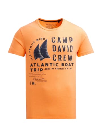 CAMP DAVID T-Shirt 'Cabo Verde' in orange
