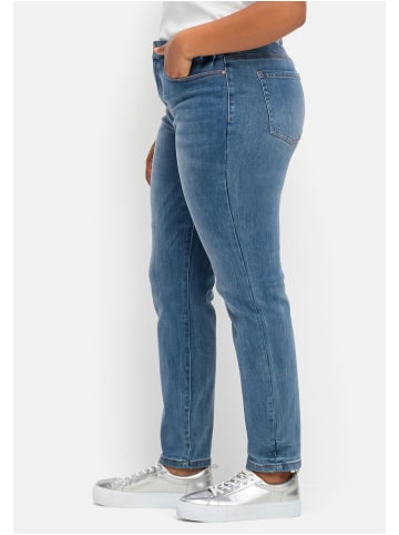 sheego Skinny Stretch-Jeans in blue Denim