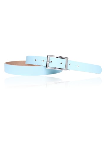 FRONHOFER Ledergürtel in Aqua