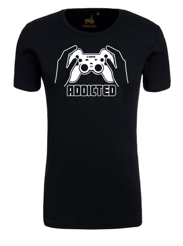 Logoshirt T-Shirt Addicted in schwarz