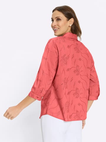 WITT WEIDEN Baumwoll-Bluse in koralle