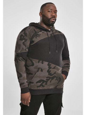 Urban Classics Kapuzenpullover in blk/darkcamo