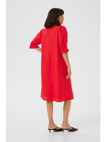 Kaffe Kleid KApaulina Regular fit in Fiery Red CC.