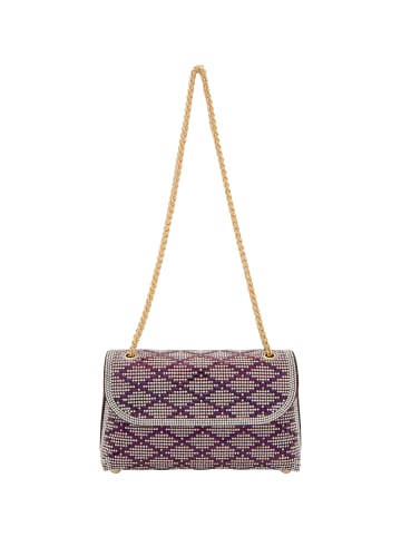 faina Women Flap Bag in Purple