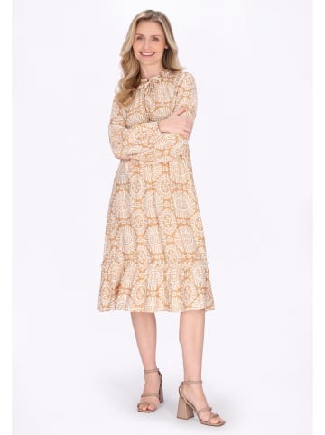 Usha Women Dress in beige