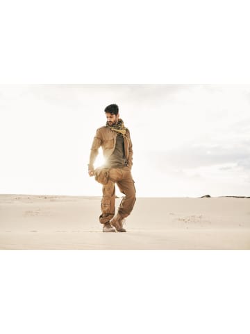 Brandit Cargohose in Beige