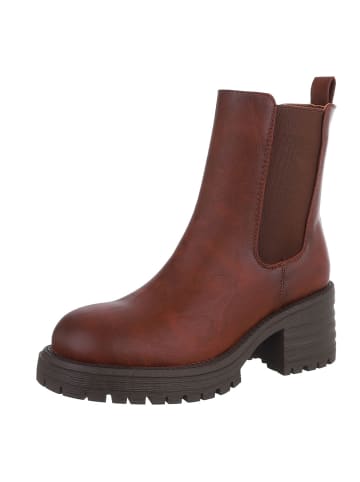 Ital-Design High Heel in Camel