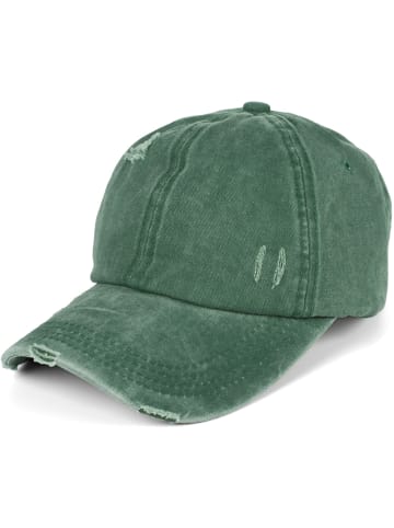 styleBREAKER Baseball Cap in Dunkelgrün