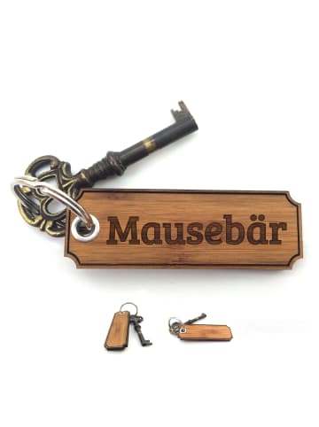 Mr. & Mrs. Panda Glücksbringer Mausebär mit Spruch in Pflanze