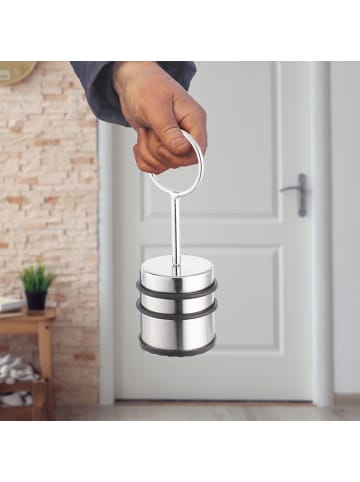 relaxdays 9x Türstopper in Silber