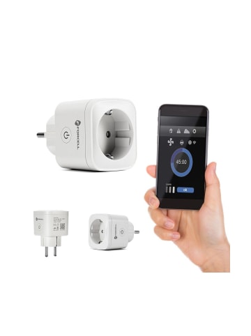 Smart Plug EU02 WLAN Steckdose Alexa Tuya 230V Weiß