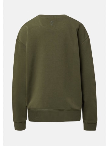 comma Sweatshirt in 79D8_olivgrün