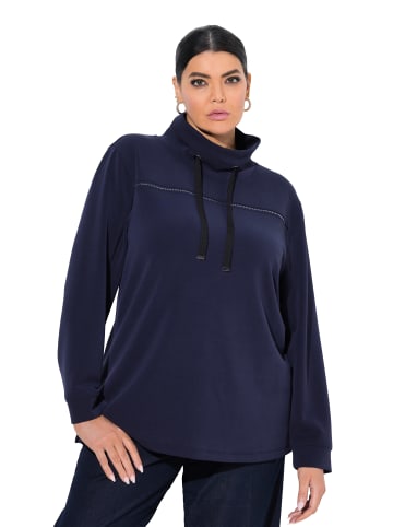 Ulla Popken Sweatshirt in marine
