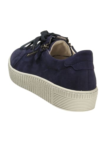 Gabor Sportliche Schnürschuhe in Blau