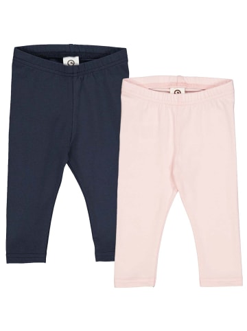 müsli Babyleggings 2er-Pack in Mary/nblue