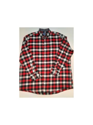 Redmond Langarm FreizeitHemd für Herren in schwarz