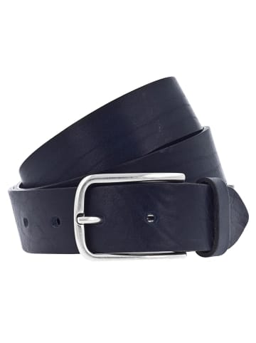 Vanzetti Gürtel Leder navy