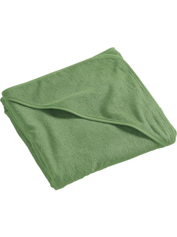 Erwin Müller Frottier Kapuzenbadetuch in salbei