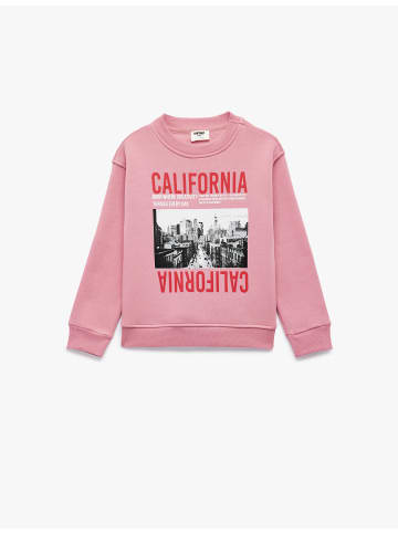 KOTON SWEATSHIRTS in Rosa