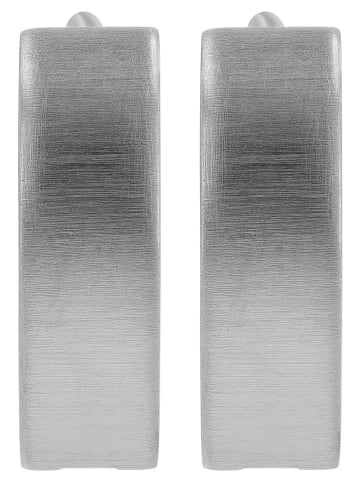Adeliás Damen Ohrringe – Creole aus Titan in silber