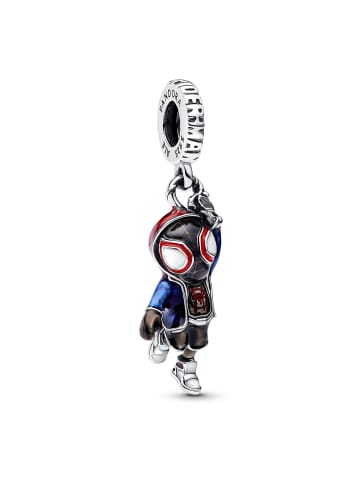 Pandora Charm Anhänger Marvel Spiderman Miles Morales Silber